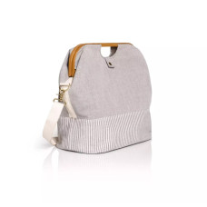 612560 Сумка Store & Travel 40,5х25х45 см, тканина/бамбук, сіра Prym