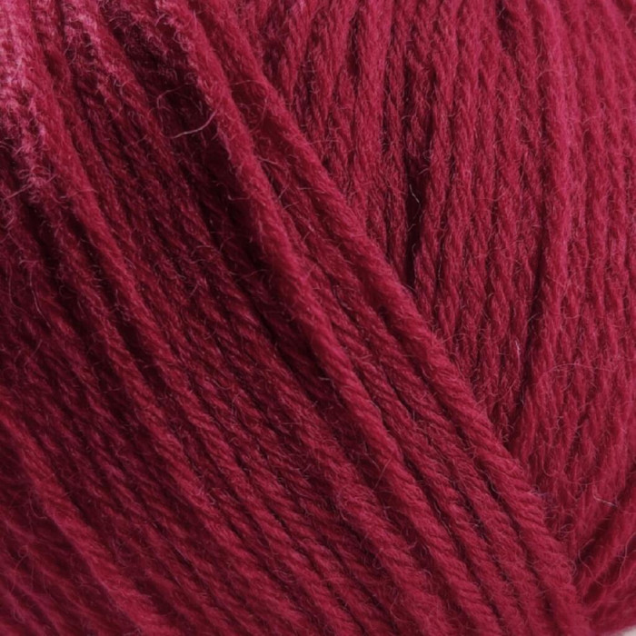 613 Пряжа Campolmi Filati Baby, 50г - 200м, вишневий, 100% меринос