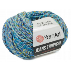 614 Пряжа Jeans Tropical 50гр - 160м (Різнокольорова) YarnArt