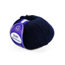 615 Пряжа Campolmi Filati Baby, 50г - 200м, кобальт, 100% меринос