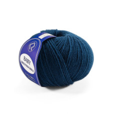 616 Пряжа Campolmi Filati Baby, 50г - 200м, темний джинс, 100% меринос