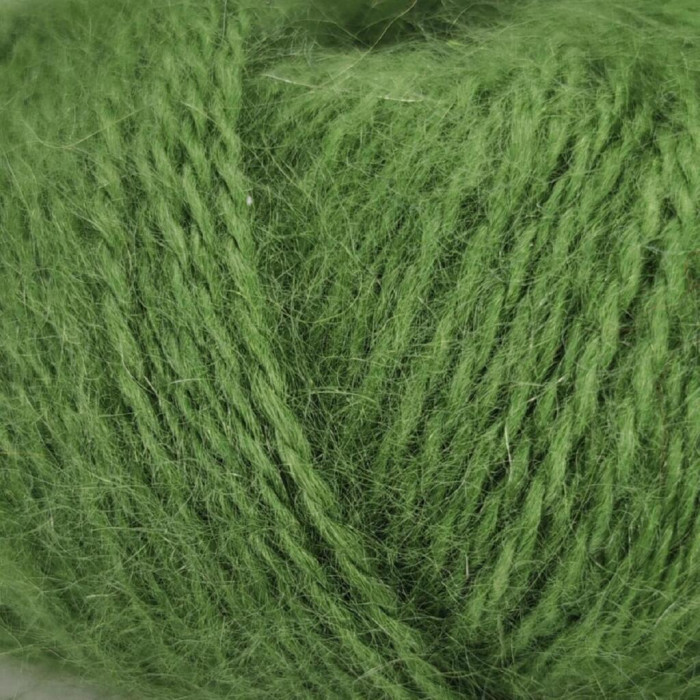617 Пряжа Mondial Dolce Mohair, 50г - 150м, весняна трава, 60% кід мохер, 40% акрил