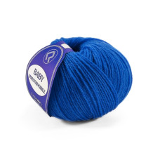 618 Пряжа Campolmi Filati Baby, 50г - 200м, синій, 100% меринос