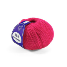 619 Пряжа Campolmi Filati Baby, 50г - 200м, полуничний, 100% меринос