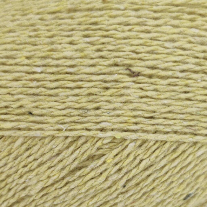 62 Пряжа Adriafil Fenice, 50г - 155м, блідо-жовтий, 80% бавовна перероблена, 15% бавовна, 5% інші волокна