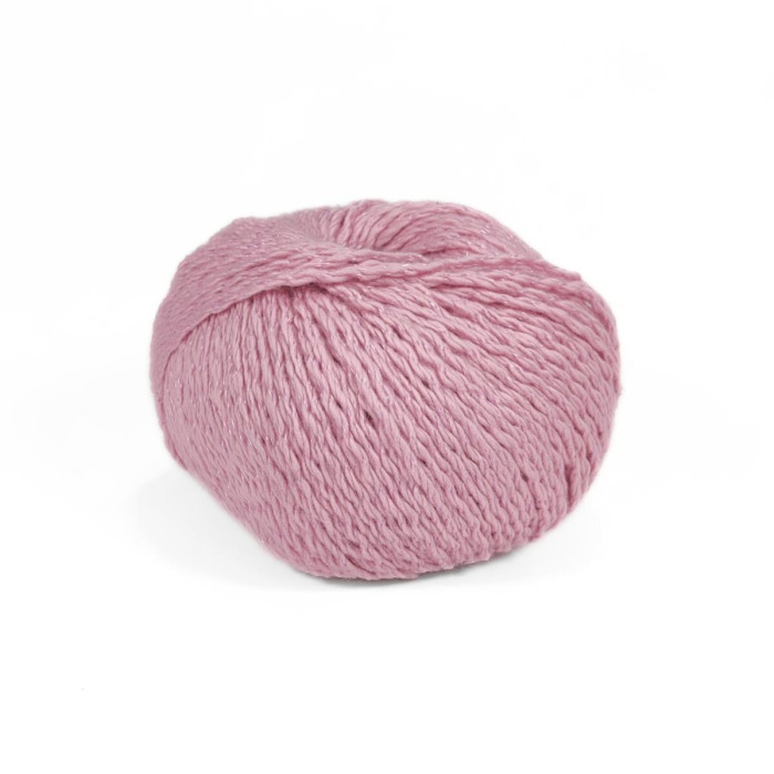 62 Пряжа Adriafil Tenerife, 50г - 90м, рожевий, 90% бавовна, 10% віскоза