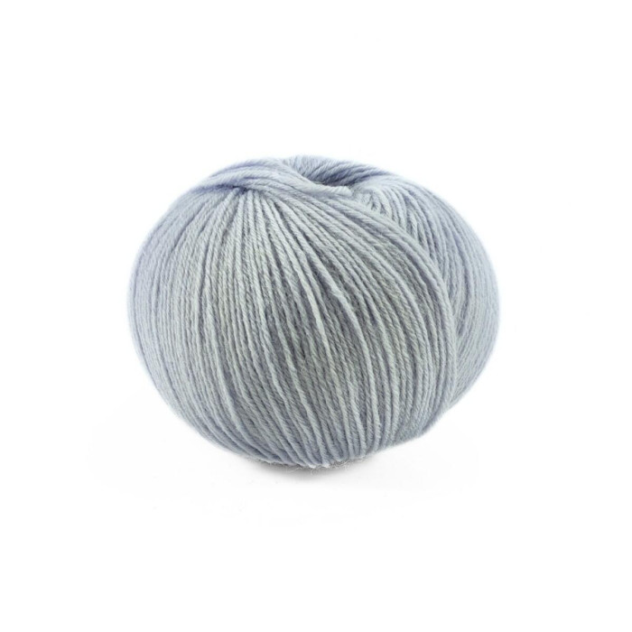 620 Пряжа Campolmi Filati Baby, 50г - 200м, світло-сірий, 100% меринос
