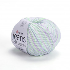 6201 Пряжа Jeans Soft Colors 50гр-160м (різнокольоровий). YarnArt