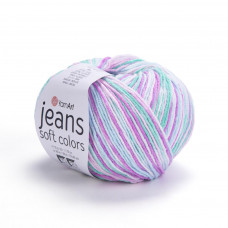 6202 Пряжа Jeans Soft Colors 50гр-160м (різнокольоровий). YarnArt