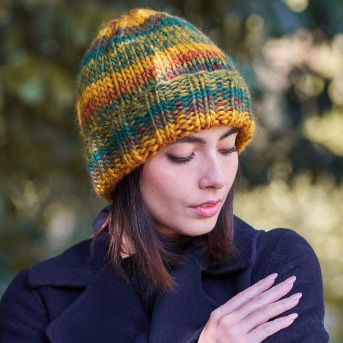 6(2025) Пряжа Laines du Nord Young Trendy, 80г - 100м, різнокольоровий, 100% вовна