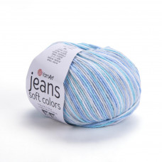 6203 Пряжа Jeans Soft Colors 50гр-160м (різнокольоровий). YarnArt