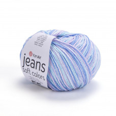 6209 Пряжа Jeans Soft Colors 50гр-160м (різнокольоровий). YarnArt