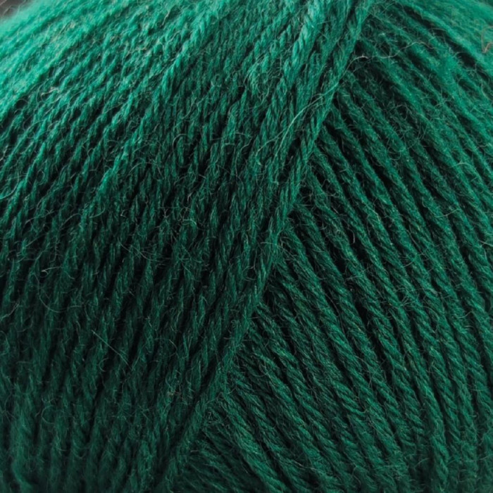 621 Пряжа Campolmi Filati Baby, 50г - 200м, темно-зелений, 100% меринос