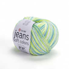6211 Пряжа Jeans Soft Colors 50гр-160м (різнокольоровий). YarnArt