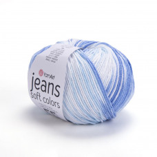 6213 Пряжа Jeans Soft Colors 50гр-160м (різнокольоровий). YarnArt
