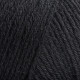 623 Пряжа Campolmi Filati Baby, 50г - 200м, чорний, 100% меринос