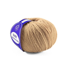 625 Пряжа Campolmi Filati Baby, 50г - 200м, бежевий, 100% меринос