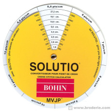 62545 Bohin Калькулятор для вишивки хрестиком