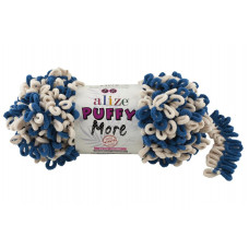 6263 Пряжа Puffy More 150гр-11,5м (різнокольорова). Alize