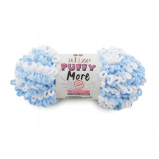 6266 Пряжа Puffy More 150гр-11,5м (різнокольорова). Alize