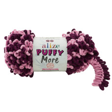 6278 Пряжа Puffy More 150гр-11,5м (різнокольорова). Alize