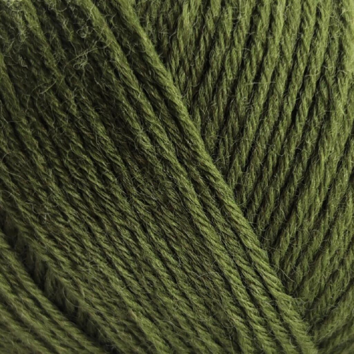 628 Пряжа Campolmi Filati Baby, 50г - 200м, мілітарі-зелений, 100% меринос