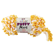 6282 Пряжа Puffy More 150гр-11,5м (різнокольорова). Alize