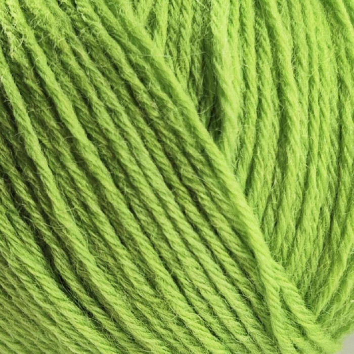 632 Пряжа Campolmi Filati Baby, 50г - 200м, салатовий, 100% меринос