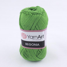 6332 Пряжа Begonia 50гр - 169м (Світло-зелений) YarnArt
