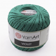 6334 Пряжа Violet 50гр - 282м (Зелений) YarnArt