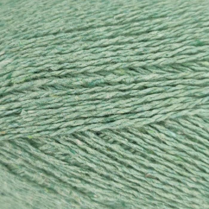 64 Пряжа Adriafil Fenice, 50г - 155м, салатовий, 80% бавовна перероблена, 15% бавовна, 5% інші волокна