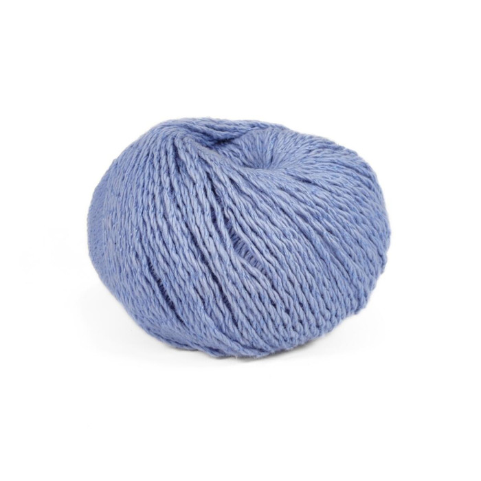 64 Пряжа Adriafil Tenerife, 50г - 90м, блакитний, 90% бавовна, 10% віскоза