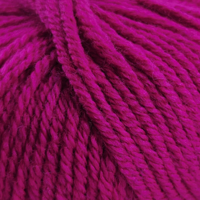 64 Пряжа Laines du Nord Twist, 100г - 125м, фуксія, 70% вовна, 30% акрил