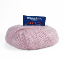 64 Пряжа Tropical Lane Paris 70, 40г - 120м, запорошена троянда, 70% кід мохер, 30% акрил