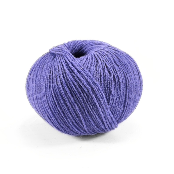 640 Пряжа Campolmi Filati Baby, 50г - 200м, фіолетовий, 100% меринос