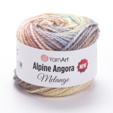 6405 Пряжа Alpine Angora Melange New, 150гр-180м (різнокольоровий). YarnArt