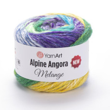 6406 Пряжа Alpine Angora Melange New, 150гр-180м (різнокольоровий). YarnArt