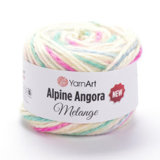 6407 Пряжа Alpine Angora Melange New, 150гр-180м (різнокольоровий). YarnArt