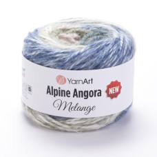 6408 Пряжа Alpine Angora Melange New, 150гр-180м (різнокольоровий). YarnArt