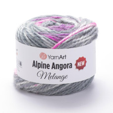6409 Пряжа Alpine Angora Melange New, 150гр-180м (різнокольоровий). YarnArt