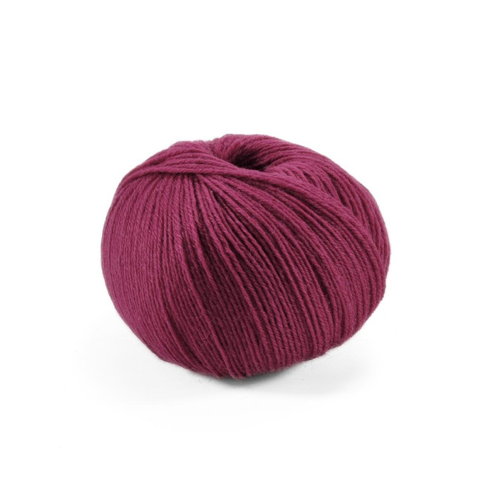 641 Пряжа Campolmi Filati Baby, 50г - 200м, божоле, 100% меринос