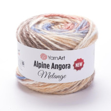 6411 Пряжа Alpine Angora Melange New, 150гр-180м (різнокольоровий). YarnArt