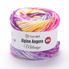 6414 Пряжа Alpine Angora Melange New, 150гр-180м (різнокольоровий). YarnArt