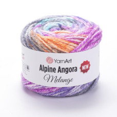 6415 Пряжа Alpine Angora Melange New, 150гр-180м (різнокольоровий). YarnArt