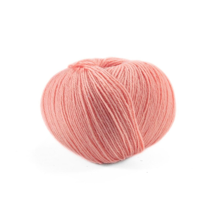 645 Пряжа Campolmi Filati Baby, 50г - 200м, лосось, 100% меринос