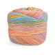 646 Пряжа Mondial Samba, 200г - 400м, мультіколор, 30% вовна віргінська, 70% мікрофібра
