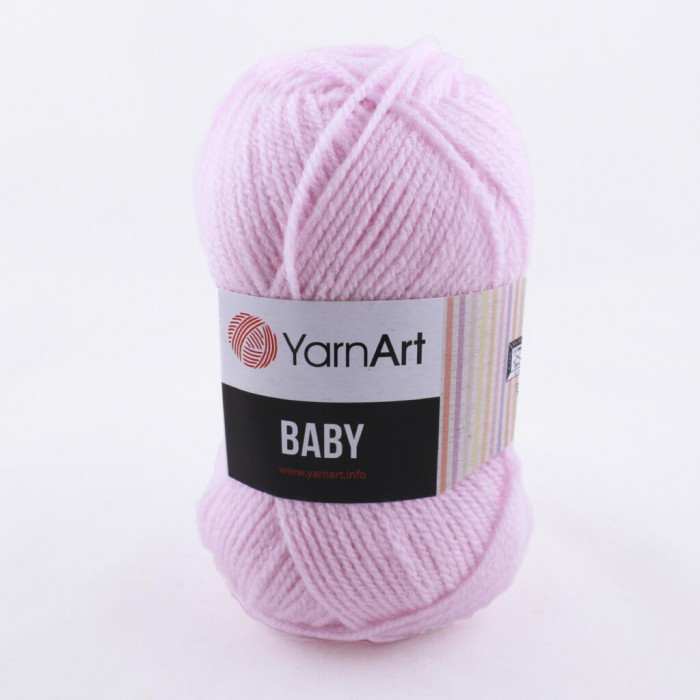 649 Пряжа Baby 50гр - 150м (Рожевий) YarnArt