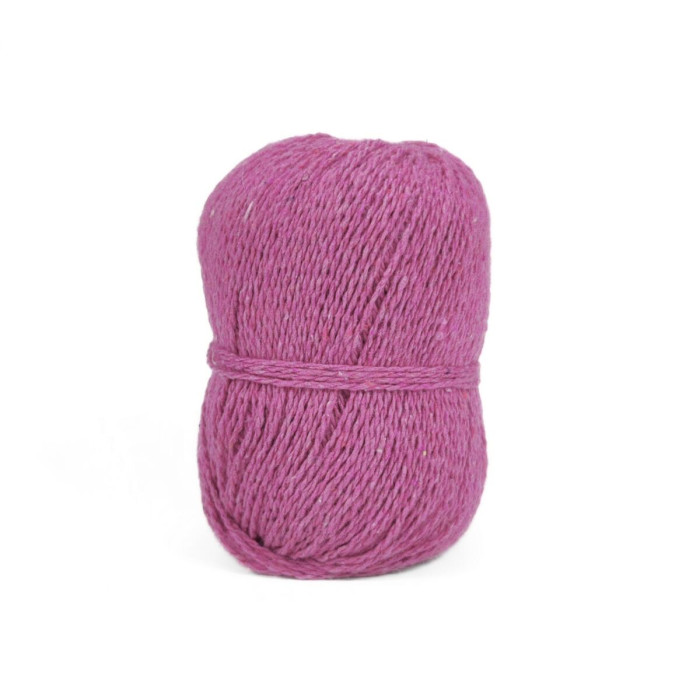 65 Пряжа Adriafil Fenice, 50г - 155м, фуксія, 80% бавовна перероблена, 15% бавовна, 5% інші волокна