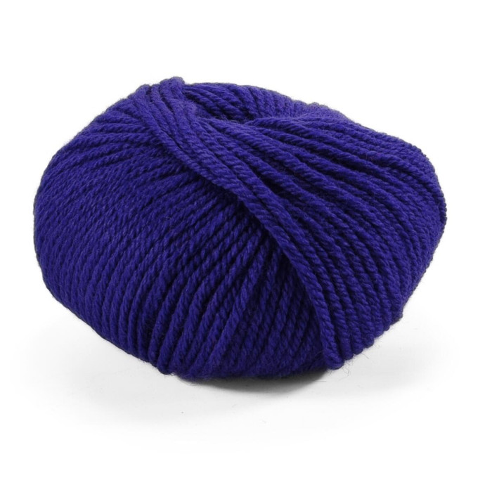 65 Пряжа Laines du Nord Twist, 100г - 125м, ультрамариновий, 70% вовна, 30% акрил