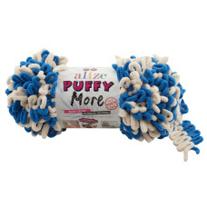 6539 Пряжа Puffy More 150гр-11,5м (різнокольорова). Alize